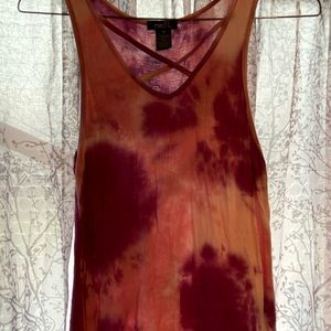 Tie dye tank